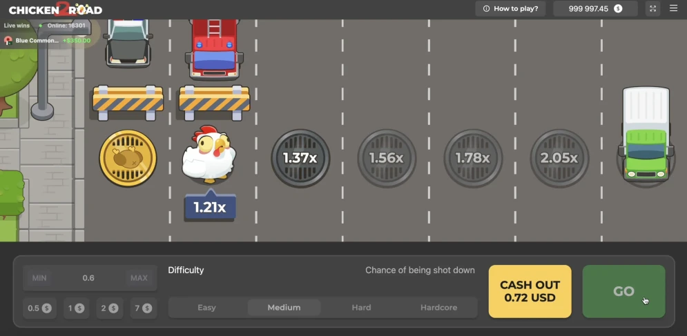 Chicken Road 2 gameplay